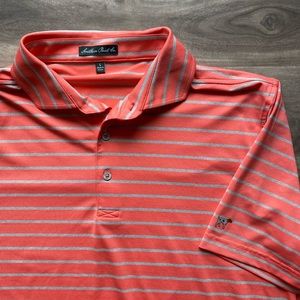 Southern Point Co striped golf shirt